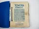 Toyota FG/FD 2FG 3FG/FD 4FG Forklift Engine Parts Catalog Ersatzteilliste1981