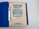 Toyota FG/FD18 4FG/3FD 10 14 15 Forklift Main Parts Catalog Ersatzteilliste 1980