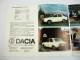 UAP Dacia 1300 PKW Prospekt 1970er Jahre