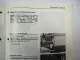 Unimog 407 417 427 437 Geräuschreduzierung Kundendiensthandbuch 1991