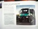 Unimog U 300 400 500 3000 4000 5000 Prospekt 8tlg. 2004 - 2010