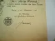 Urkunde 25 J Dienstzeit Erinnerungszeichen Eisenbahn & Bestallung Zugführer 1913 Oberlahnstein