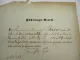 Urkunde Führungsattest 1869 Kanonier Rheinisches Feldartillerie Rgt.8 Cölln