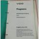 VDO Programm Nutzfahrzeug Ausrüstung Fahrtschreiber Diagrammschreiber Auswertger