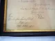 Verleihungsurkunde Württemberg Ehrenkreuz weibl. Dienstboten Königin Olga 1896
