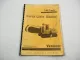 Vermeer T 655 Tractor Trencher Spare Parts List Ersatzteilliste 1991
