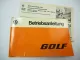 VW Golf I Typ 17 Betriebsanleitung 1975 Bedienungsanleitung