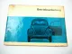 VW Käfer 1200 1300 1500 Limousine Cabriolet Betriebsanleitung 1969