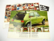 VW Polo Golf1 3x Prospekt Brochure Price List 1975/76 Englische Ausgabe
