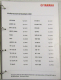 Yamaha Service Daten 2002 2003 - 50 Inspektionsblätter Zweirad Inspektionsblatt