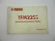 Yamaha YFM225S Quad 59V Bedienungsanleitung Betriebsanleitung 1987