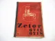 Zetor 6711 6718 Traktor Ersatzteilliste Spare Parts List 1972