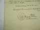 Zeugnis eines Oberheizers 2. Torpedo Division Wilhelmshaven 1908 - 1911