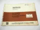 ZF 3 PW 45 H Hydromedia Wendegetriebe Ersatzteilliste Faun Parts List 04/1977