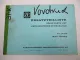 ZF 5 S -110 GP Synchroma Getriebe Ersatzteilliste MAN Büssing Parts List 03/1977
