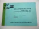 ZF Ecosplit 16 S 130 Getriebe Ersatzteilliste Daimler Benz Spare Parts List 9/88