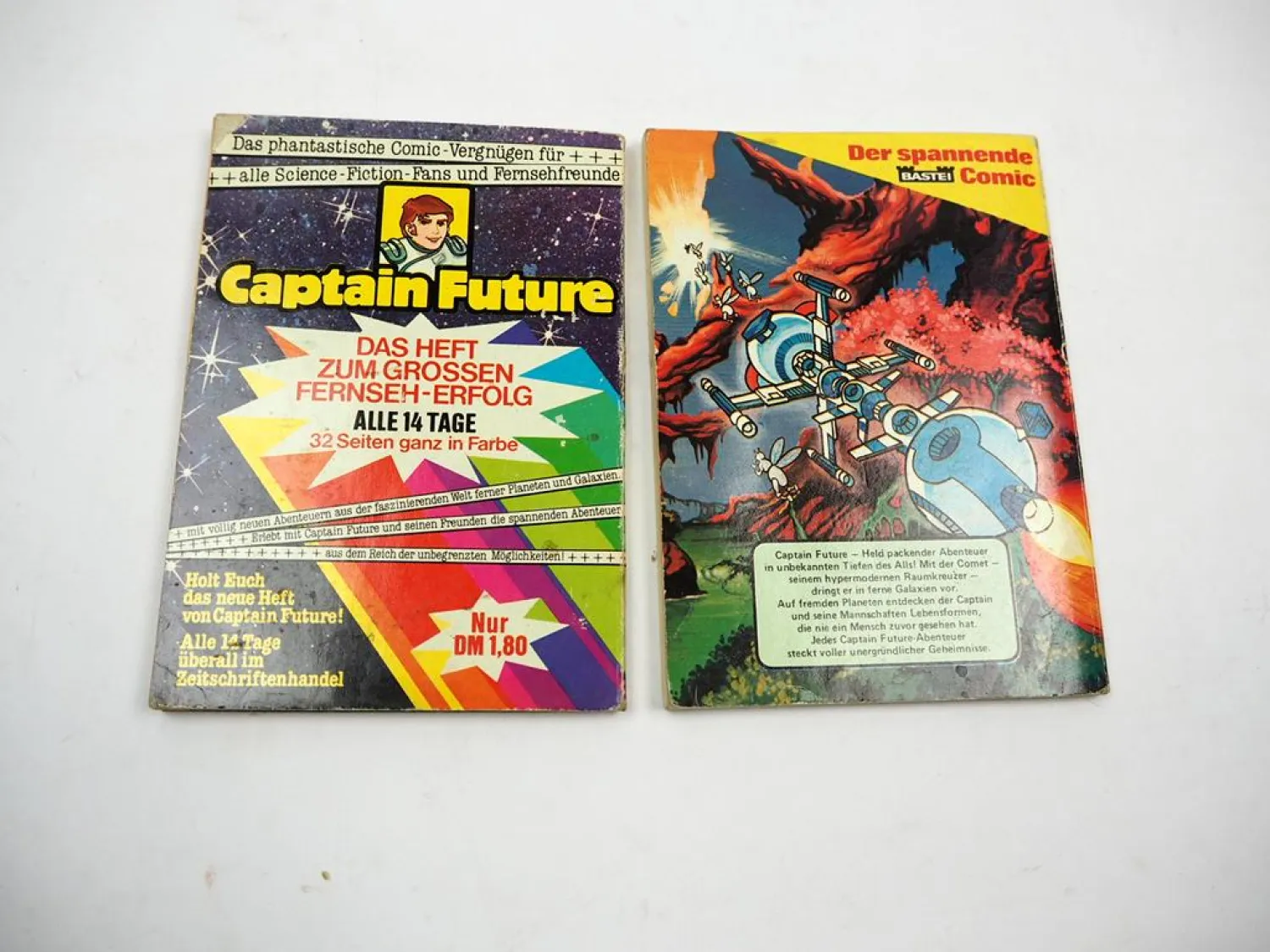 10 Comics Batman Superman Captain Future Gebrauchter Zustand