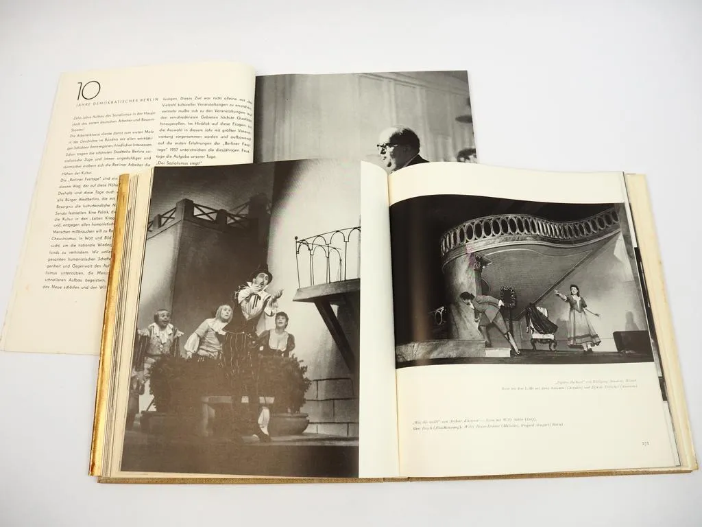 10 Jahre Komische Oper Berlin Berliner Festtage Festprogramm 1957/58