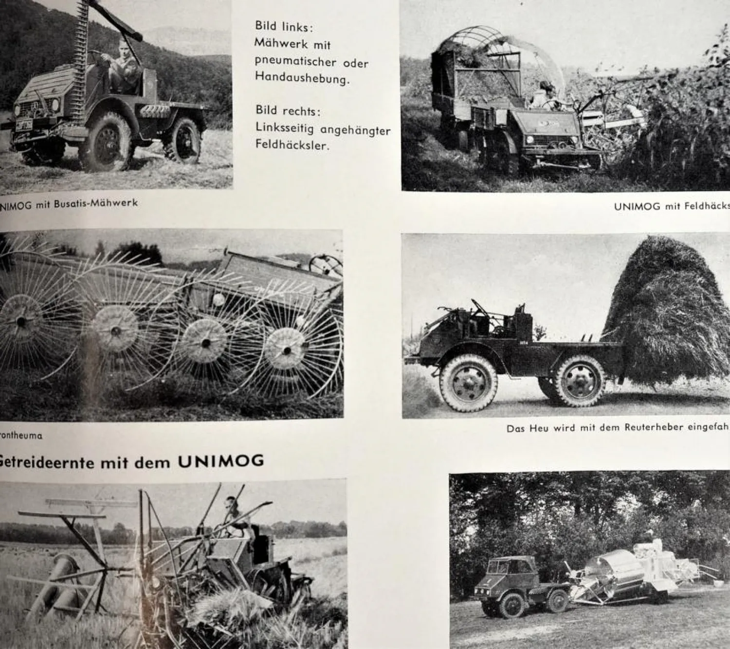 100 Jahre Ahlborn Landmaschinen 1856 - 1956 Unimog Lanz Welger Claas Demag