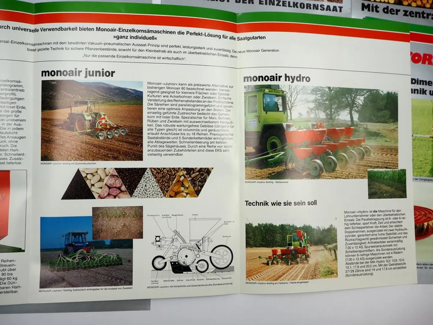 11x Original Prospekt Testbericht Accord Fähse Landtechnik 1980er Jahre
