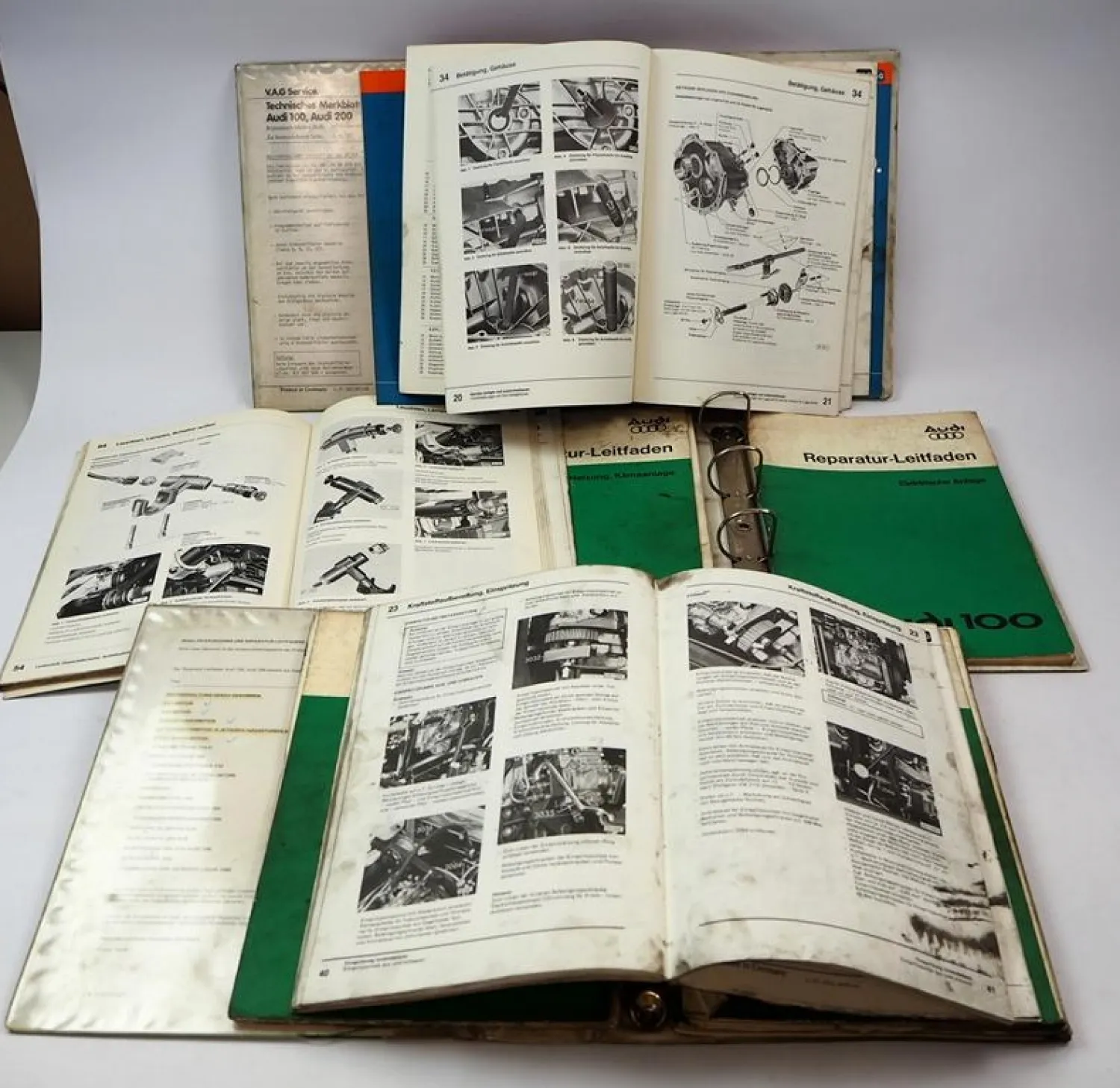 12 Original Reparaturleitfaden Audi 100 C2 Typ 43 ab1976 Werkstatthandbuch Reparaturanleitung