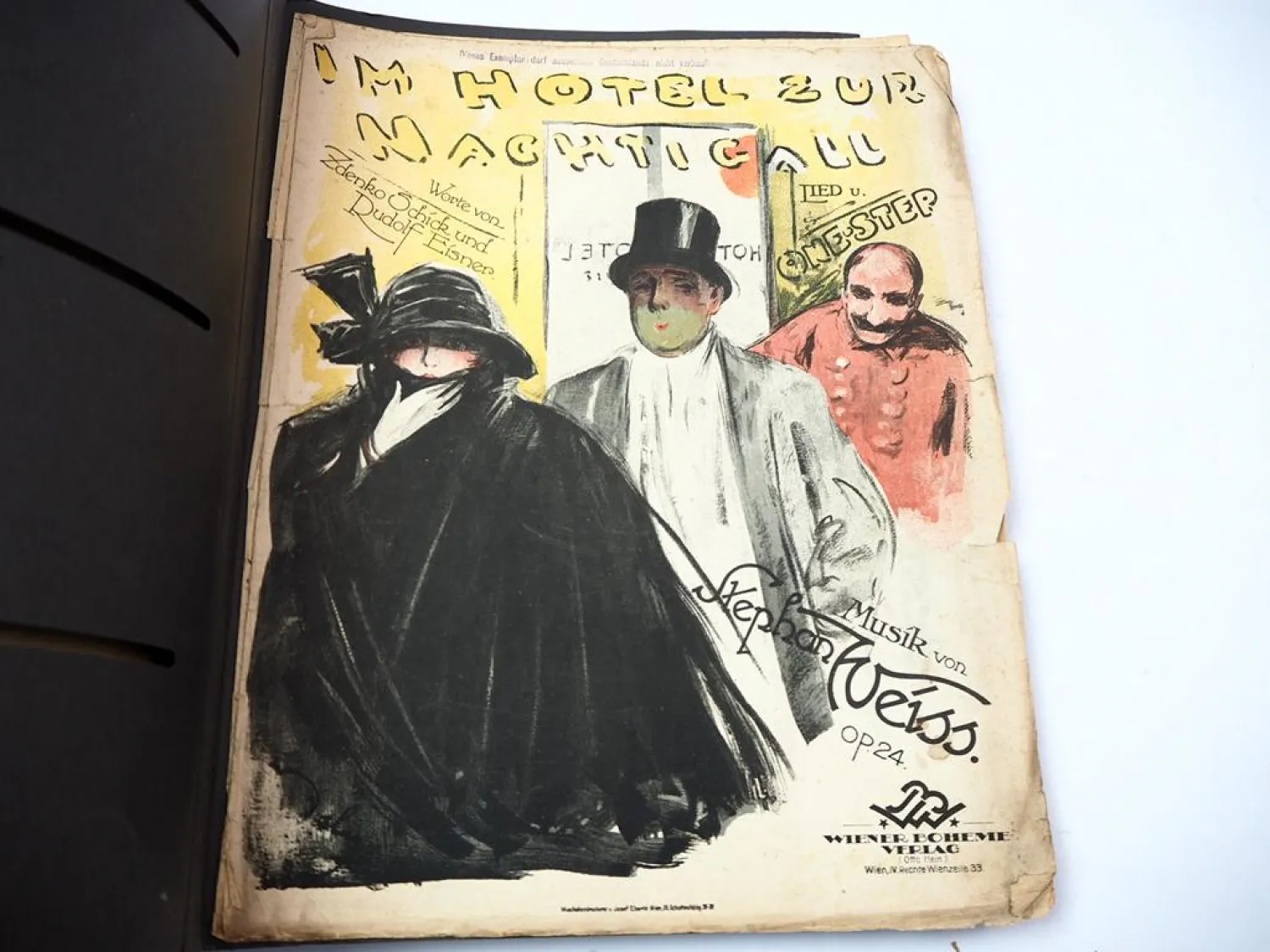 15 Notenblätter 1910/20 Shimmy Foxtrott