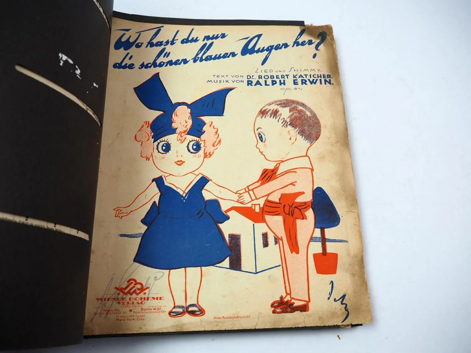 15 Notenblätter 1910/20 Shimmy Foxtrott