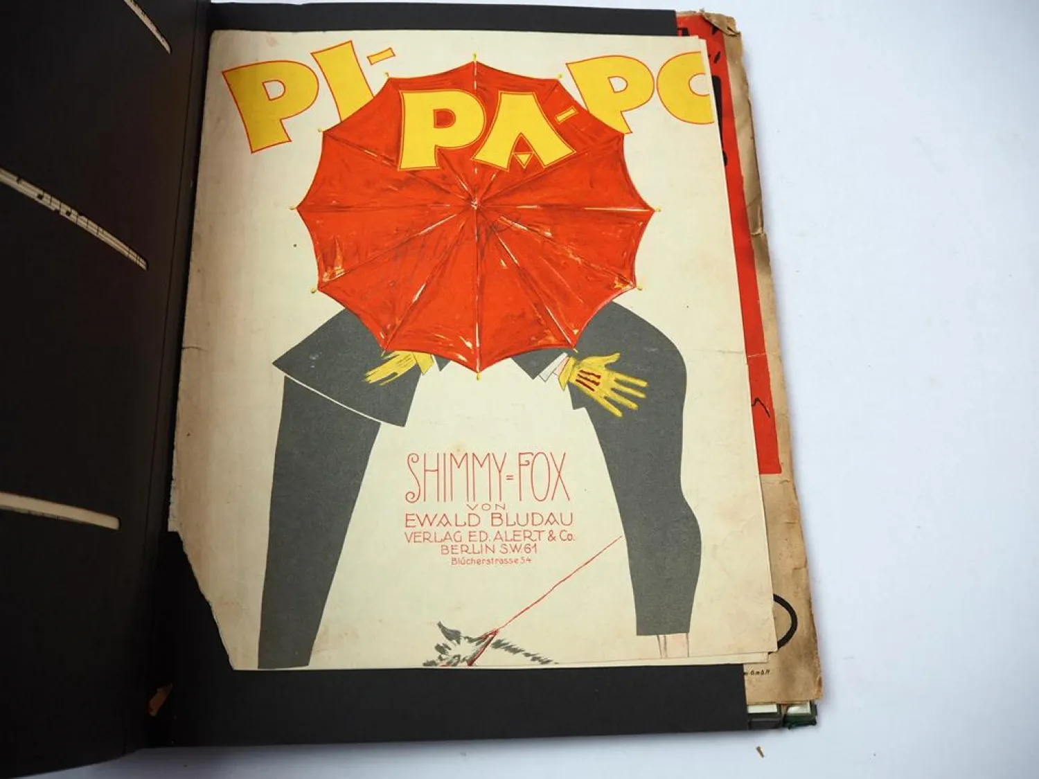 15 Notenblätter 1910/20 Shimmy Foxtrott