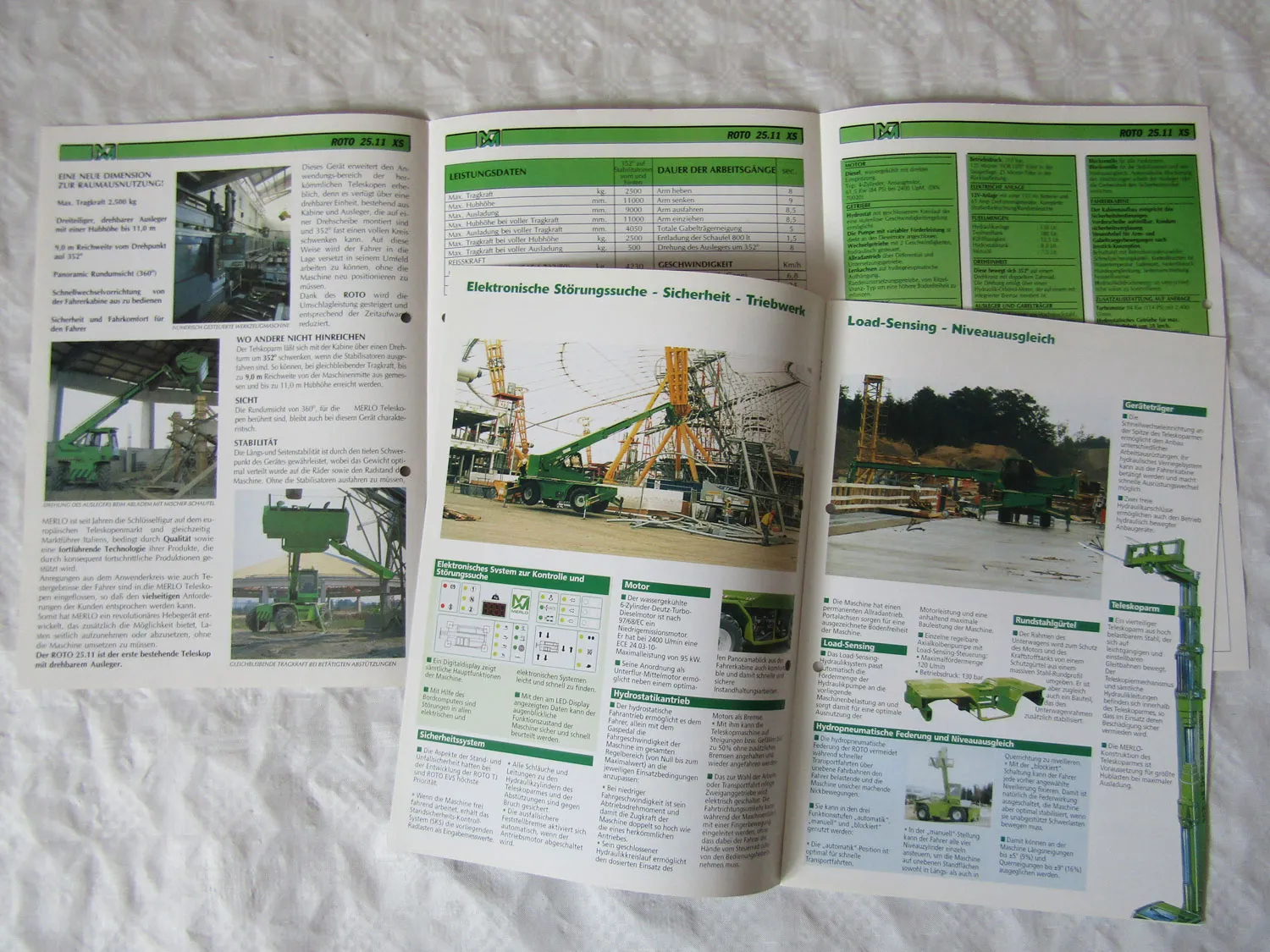 15 Prospekte Merlo Panoramic Evolution Teleskoplader 101.10K P35.13EVS 35.7