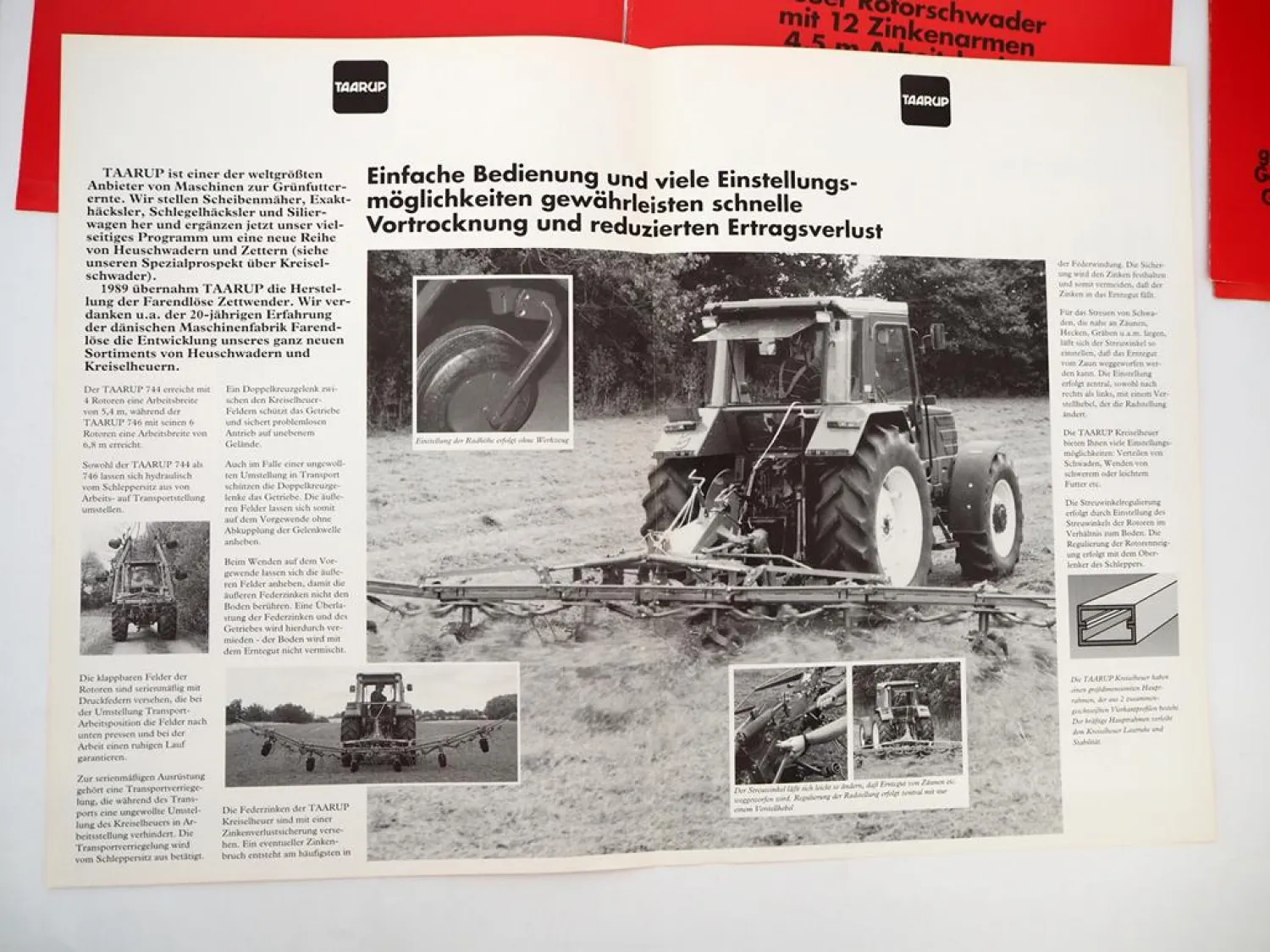 15x Original Prospekt Mappe Silowolff Kverneland Taarup Landtechnik 1990er Jahre