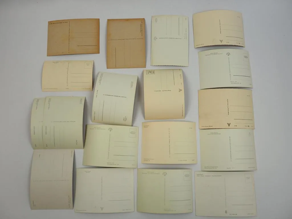 18 Foto AK Halle Saale Markt Händel Denkmal ca.1960 Sachsen-Anhalt