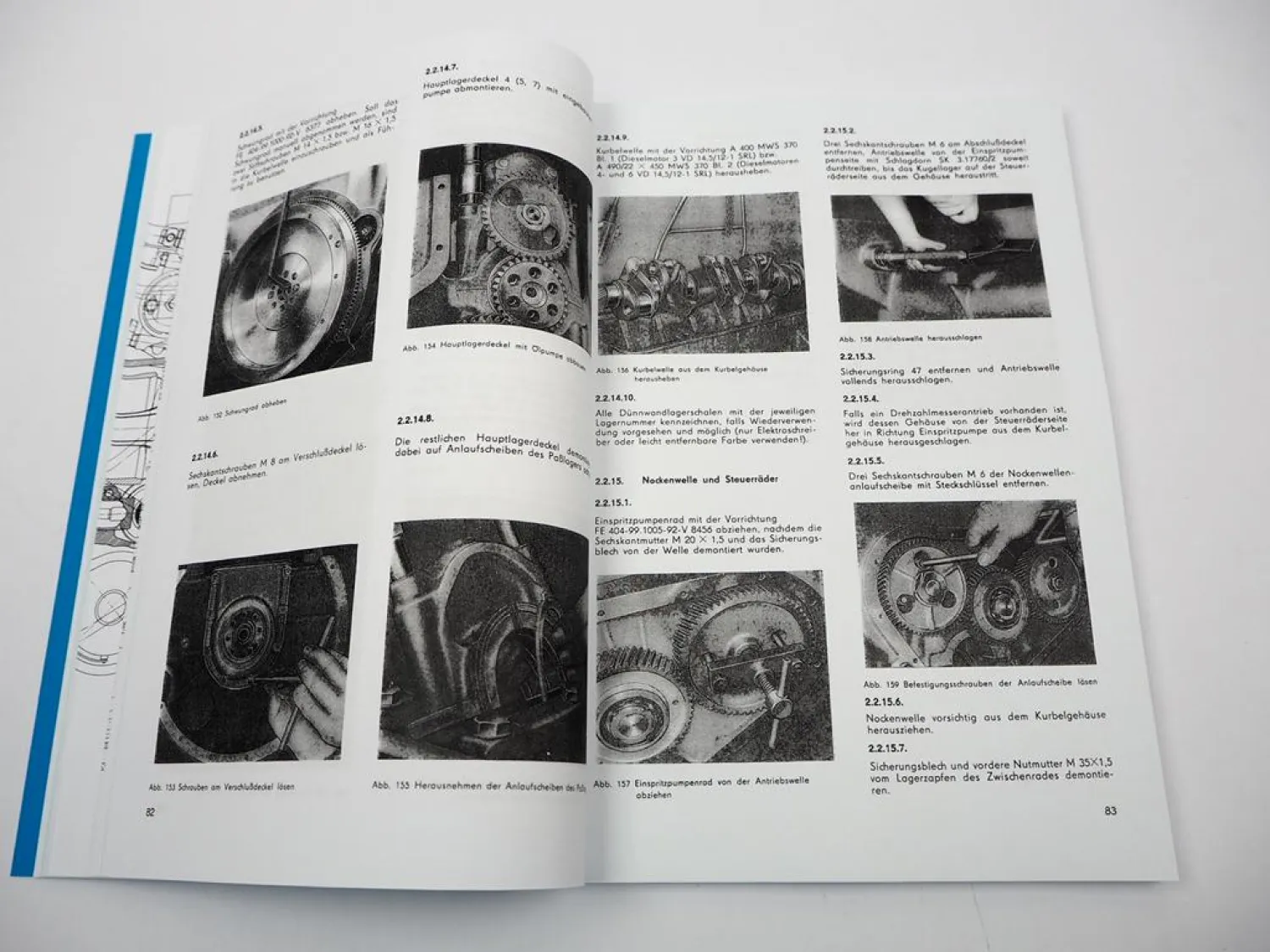 2/3/4/6VD 14,5/12-1 SRL Dieselmotor Werkstatthandbuch Reparaturanleitung