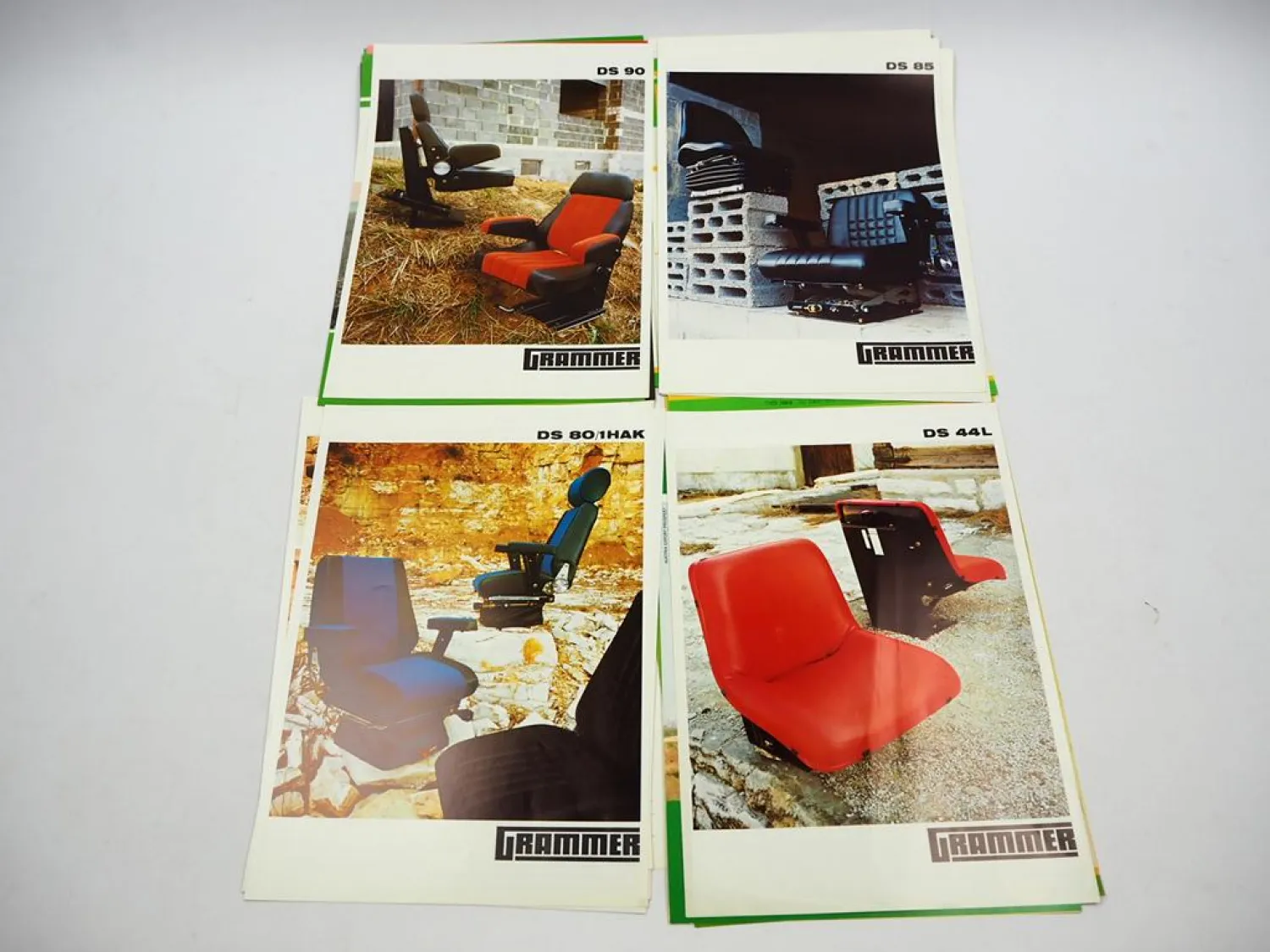 20x Original Prospekt Landtechnik 1970/80er Jahre z.B. PZ Stetzl Nitsch Hassia