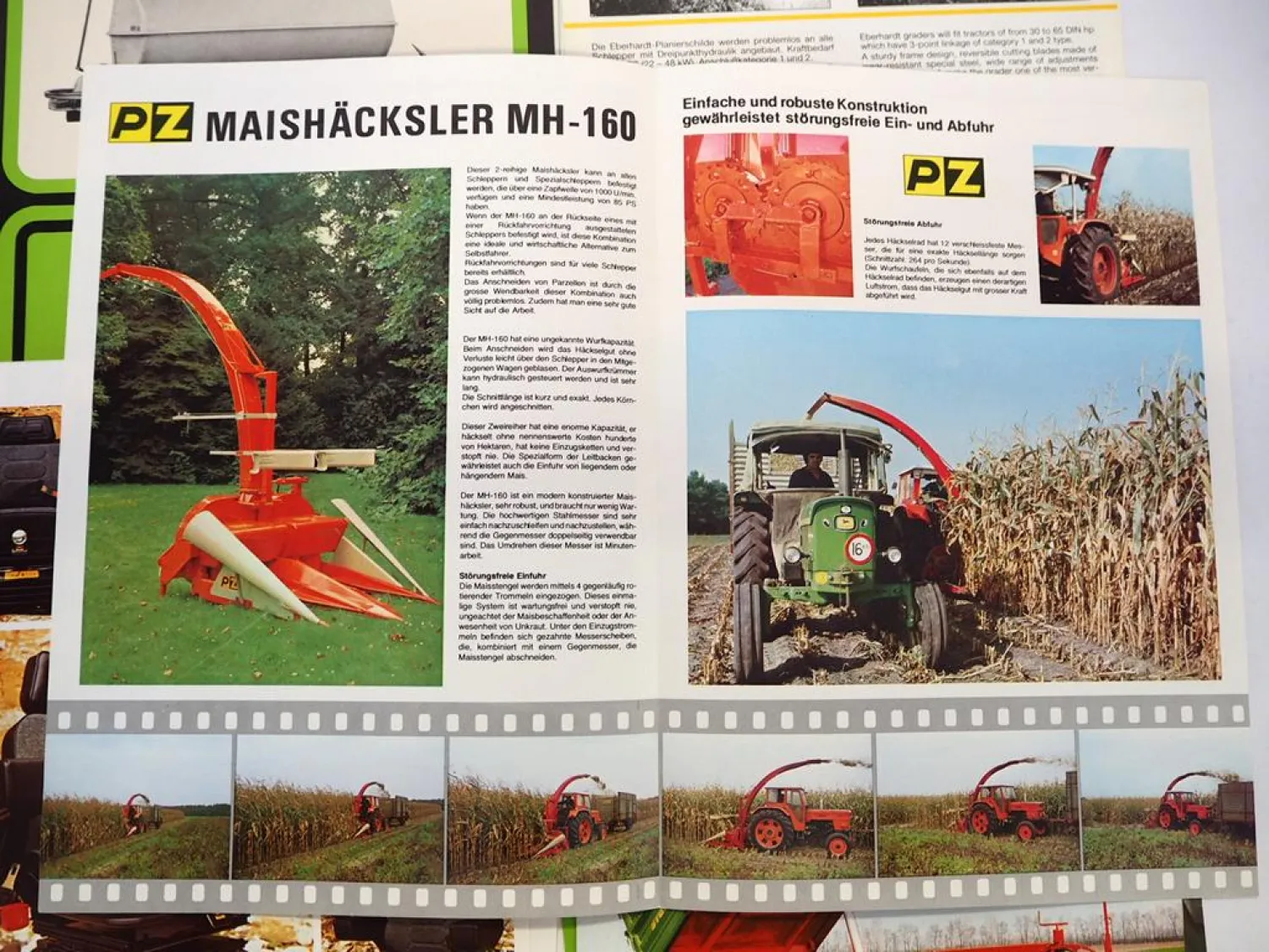20x Original Prospekt Landtechnik 1970/80er Jahre z.B. PZ Stetzl Nitsch Hassia