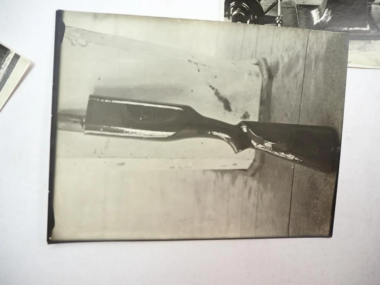 22 Fotos Maschine für Büchsenmacher Gewehrfabrik ca. 1940/50