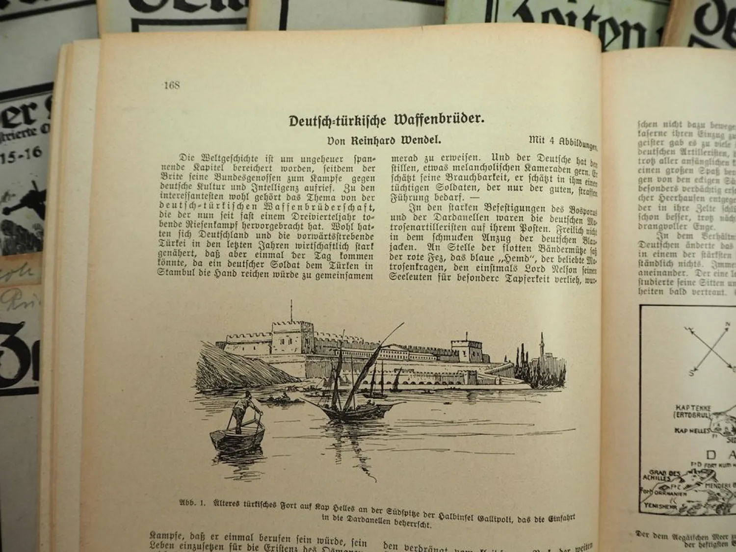 25x Historische Zeitschrift Zeiten und Völker Geschichte Geographie WK1 1915/16