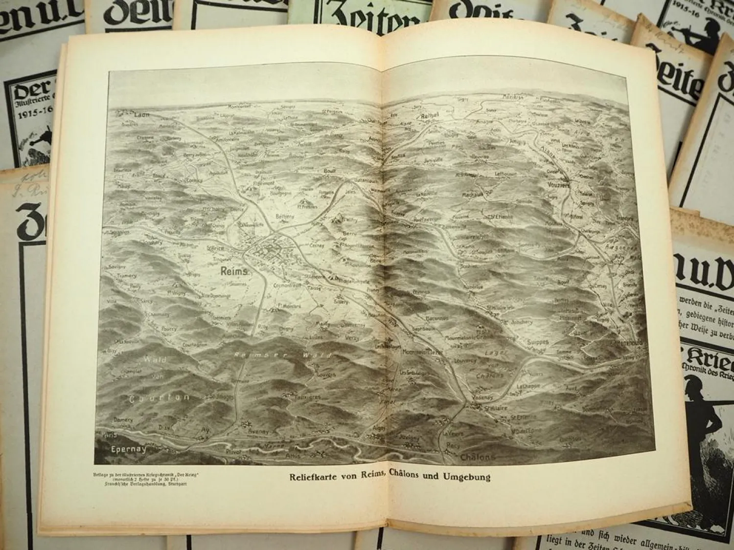 25x Historische Zeitschrift Zeiten und Völker Geschichte Geographie WK1 1915/16
