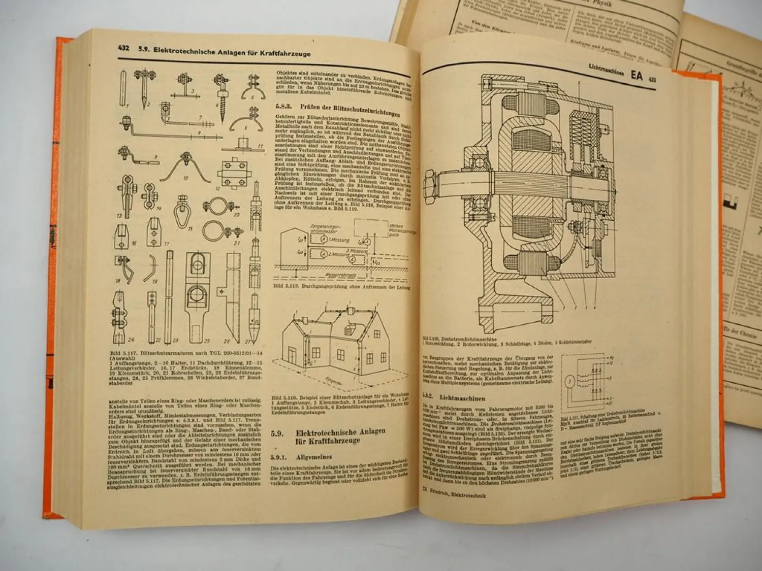 2x Friedrich Tabellenbuch für die Elektrotechnik Ausgabe 1960 1985