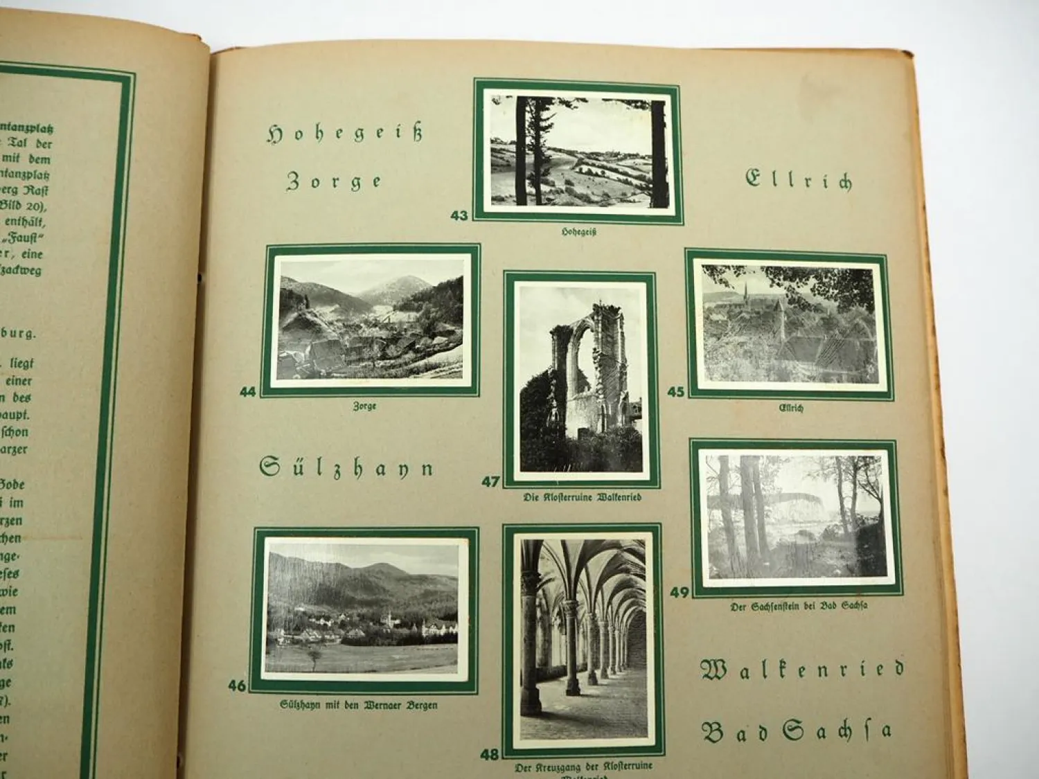 2x Macedonia Dresden Sammelalbum Zigarettenbilder Reisen und Wandern 1930er J.