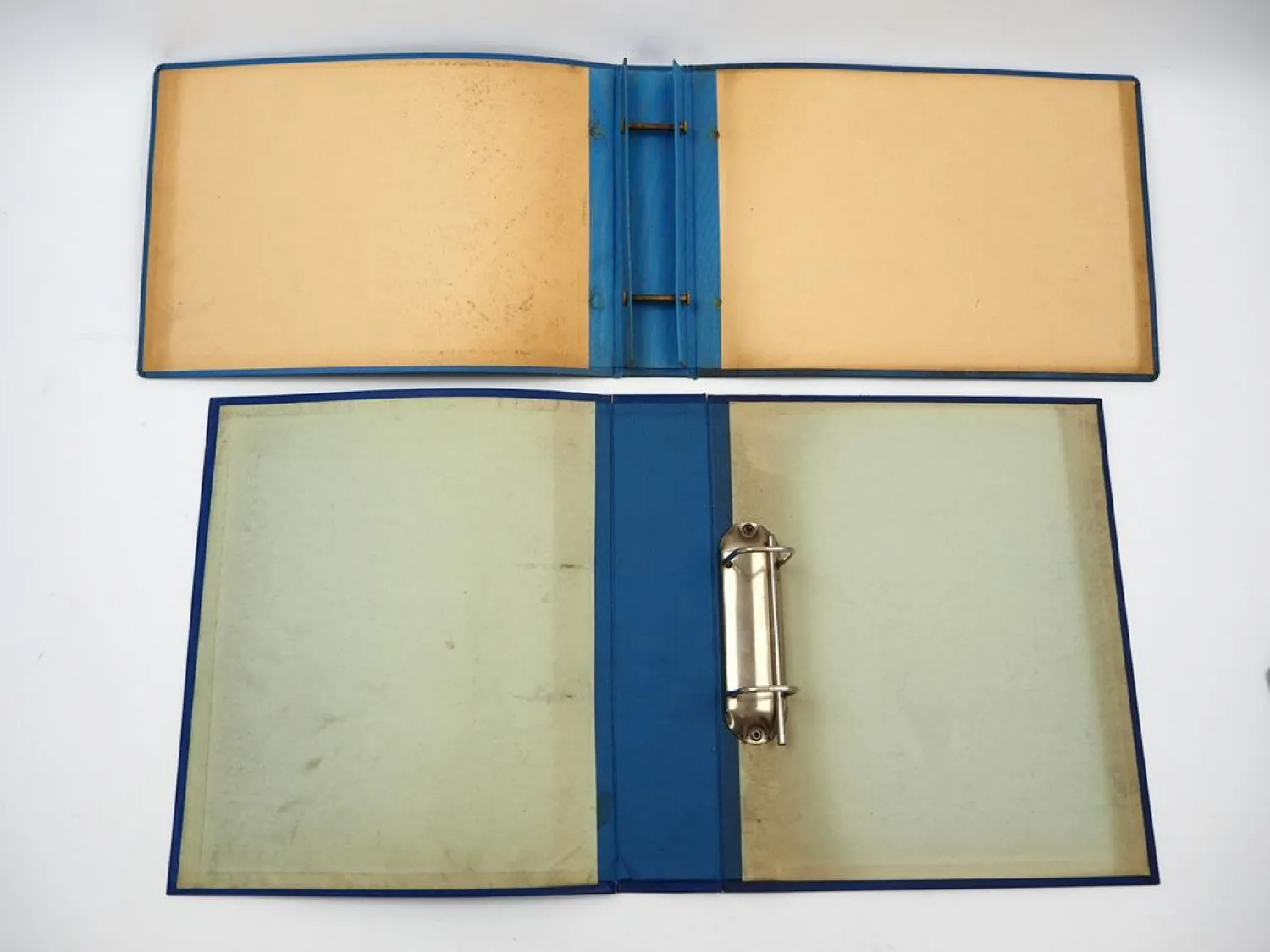 2x Original Leerordner IFA W50 für Ersatzteillisten und Servicemitteilungen DDR