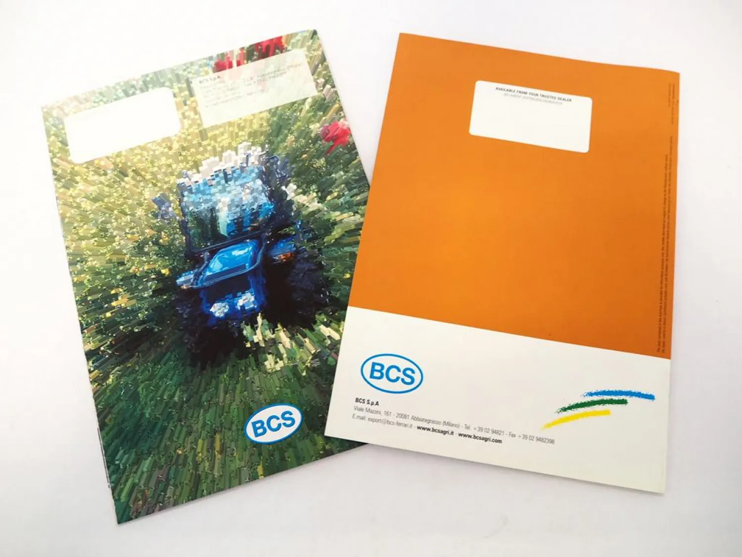 2x Original Prospekt BSC Valiant 400 500 Traktor 700 Einachser 2005/06