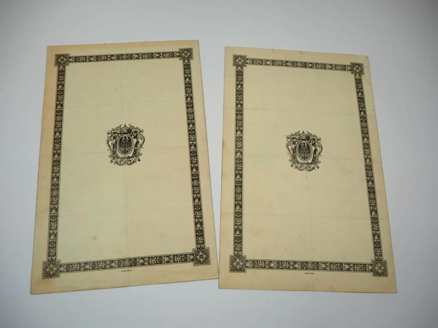 2x Patent Urkunde Macholl Cognac München Kaiserliches Patentamt 1894/1896