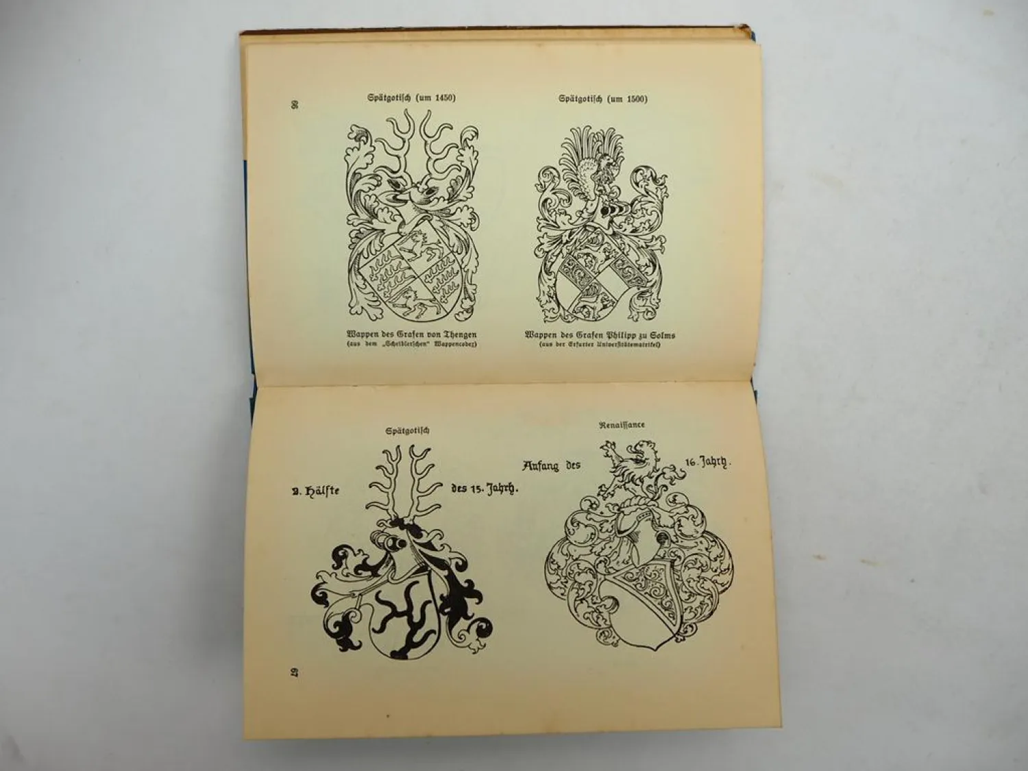 3 Bücher Wappenkunde Heraldik Wappenfibel Bürgerwappen 1930/40er Jahre
