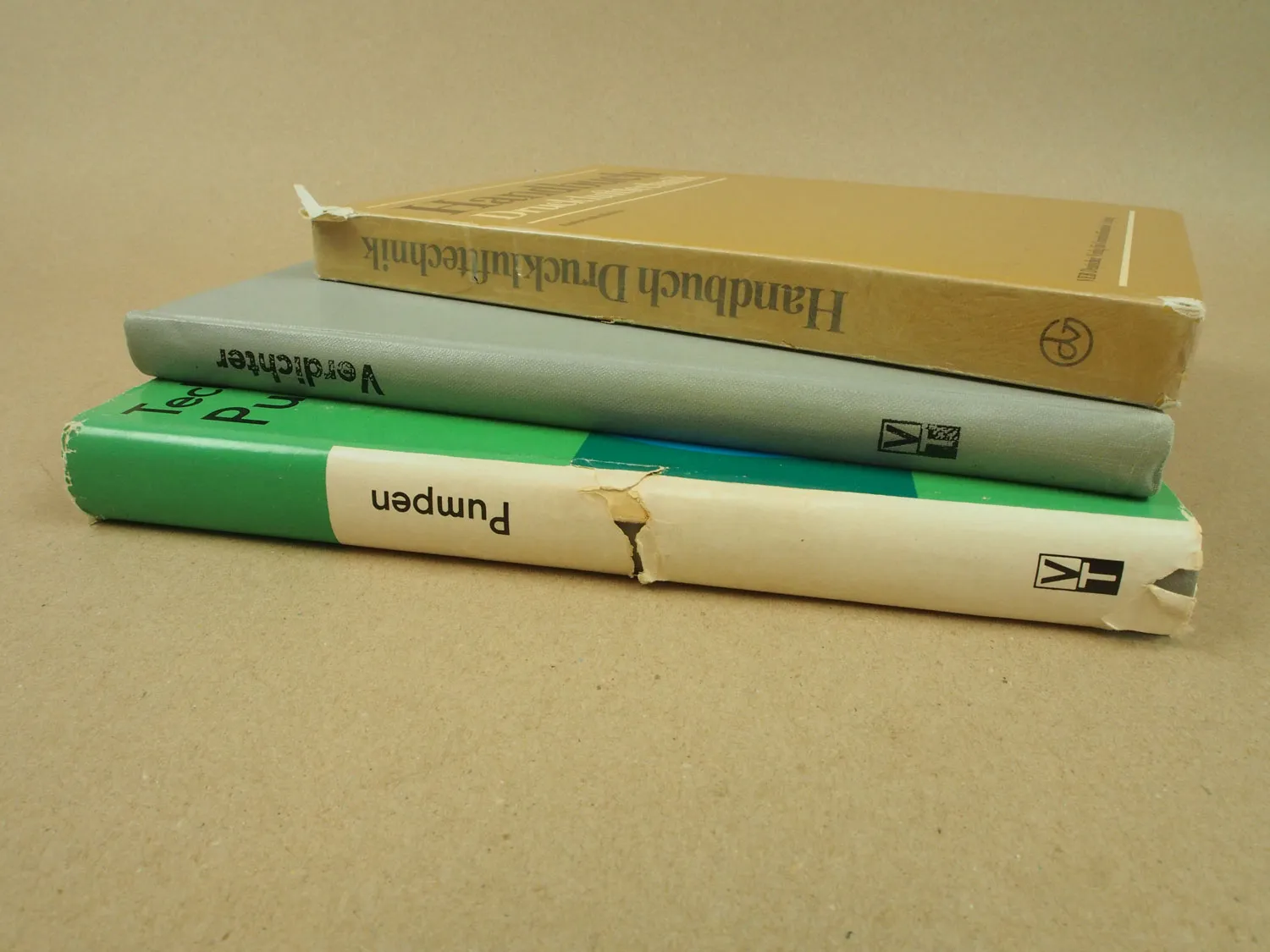 3x Handbuch zu Drucklufttechnik Verdichter Pumpen 60/80er Jahre