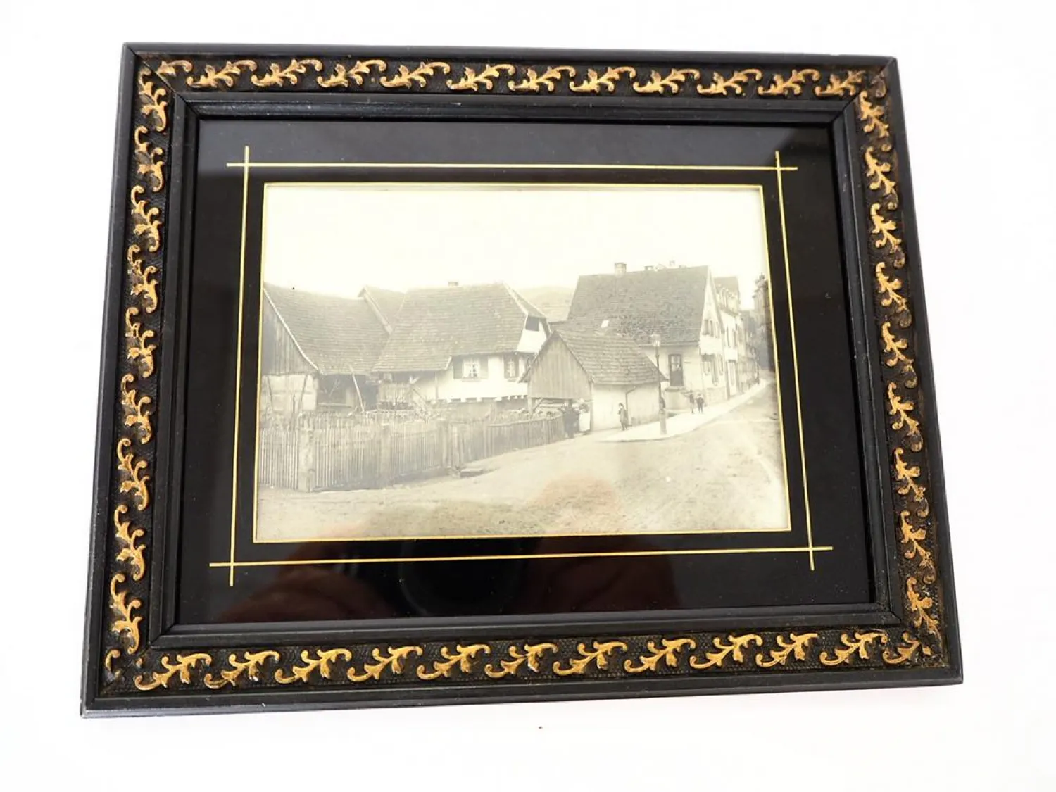 3x Orig. Foto Lahr 2x Schützenstraße Mauch und A. Benz Heimatdichter ca. um 1910