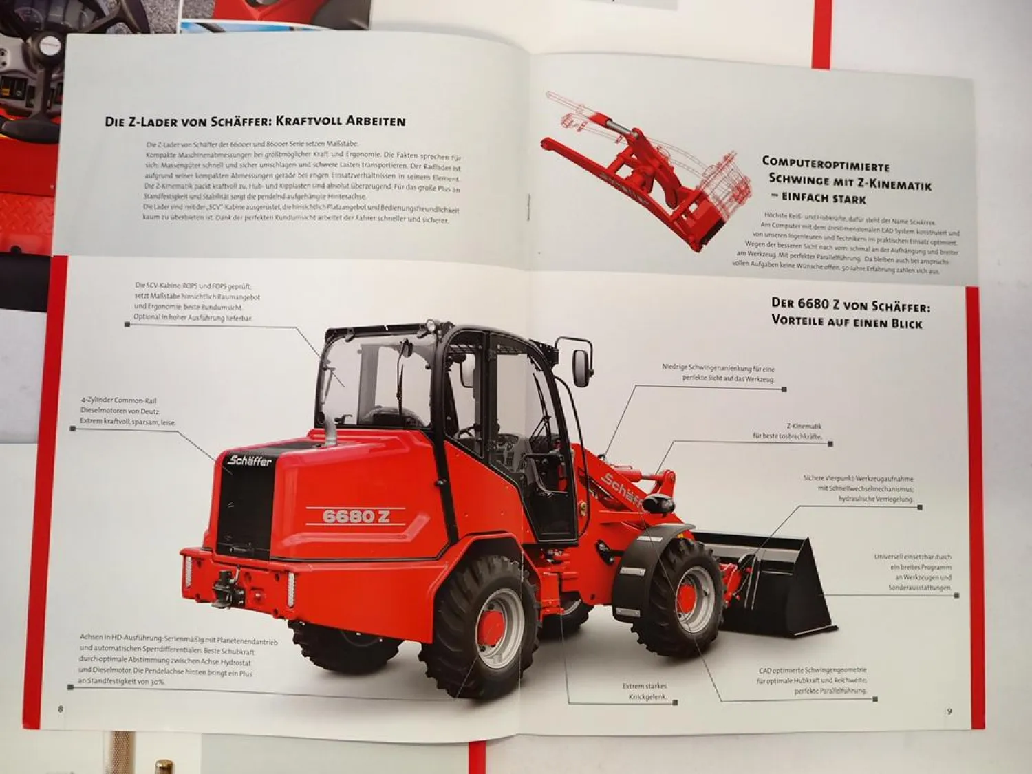 3x Original Prospekt Schäffer 2345 bis 9660 T Z Hoflader Radlader Telelader 2017