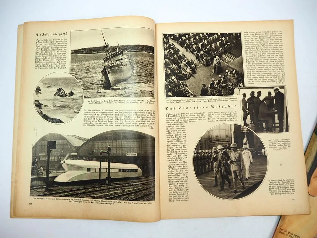 3x Zeitschrift Die Woche 1929/31 August Scherl Verlag Berlin