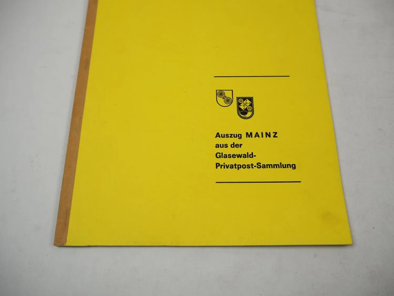 4 Hefte Postgeschichte Philatelie Mainz Privatpost Bahnpost Inflation