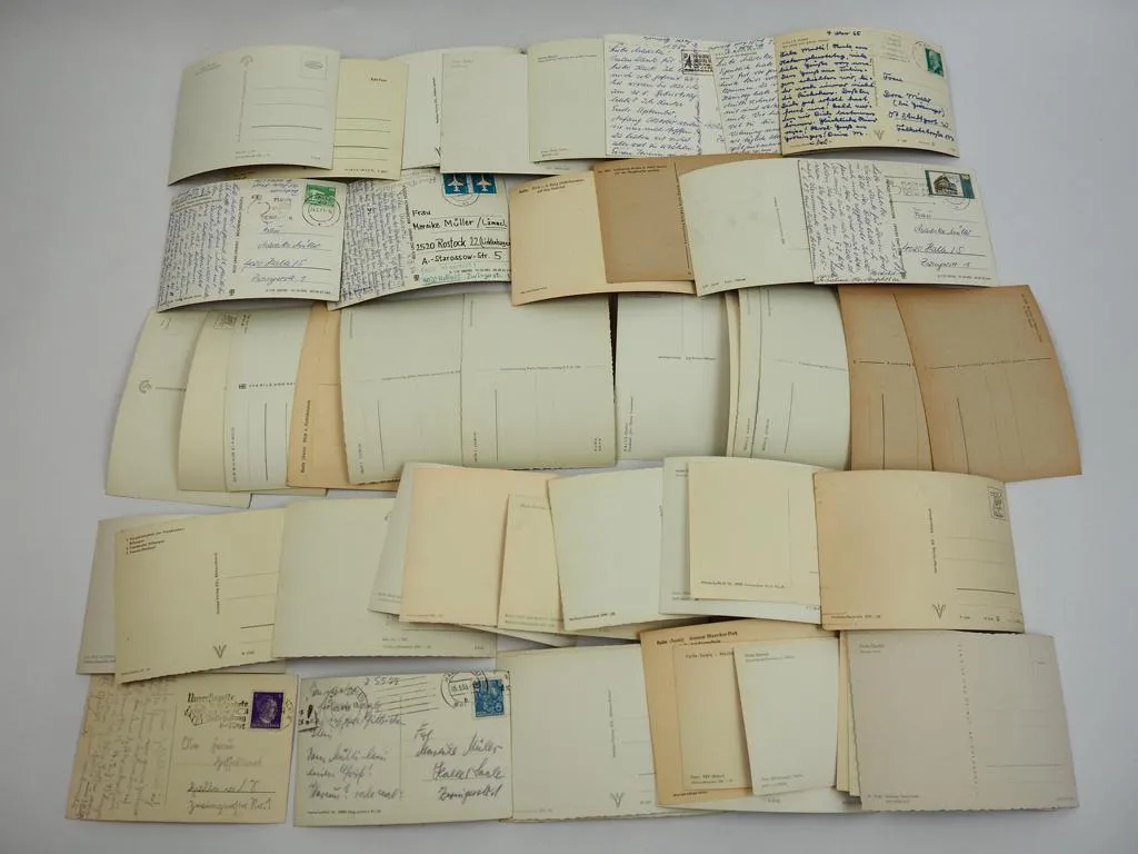 48 Foto AK Halle Saale 1930 bis 1980 Sachsen-Anhalt