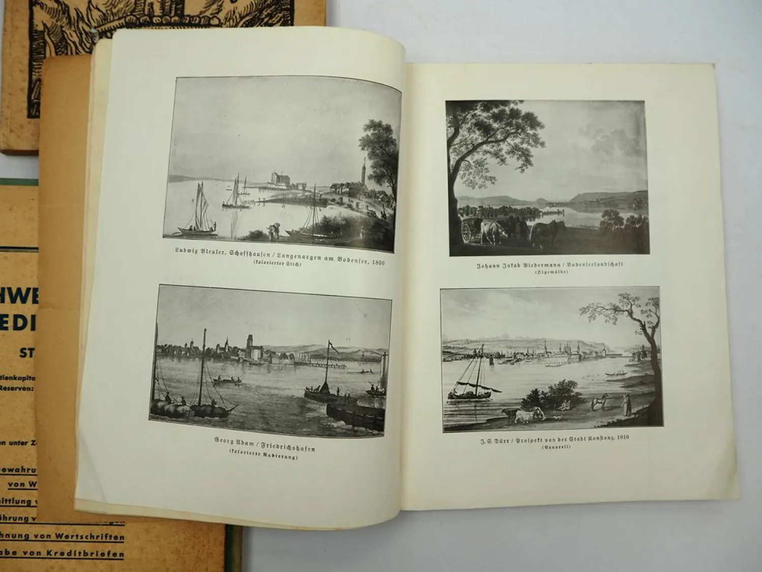 4x Bodenseebuch Jahrbuch 1917 1928 1930 1932
